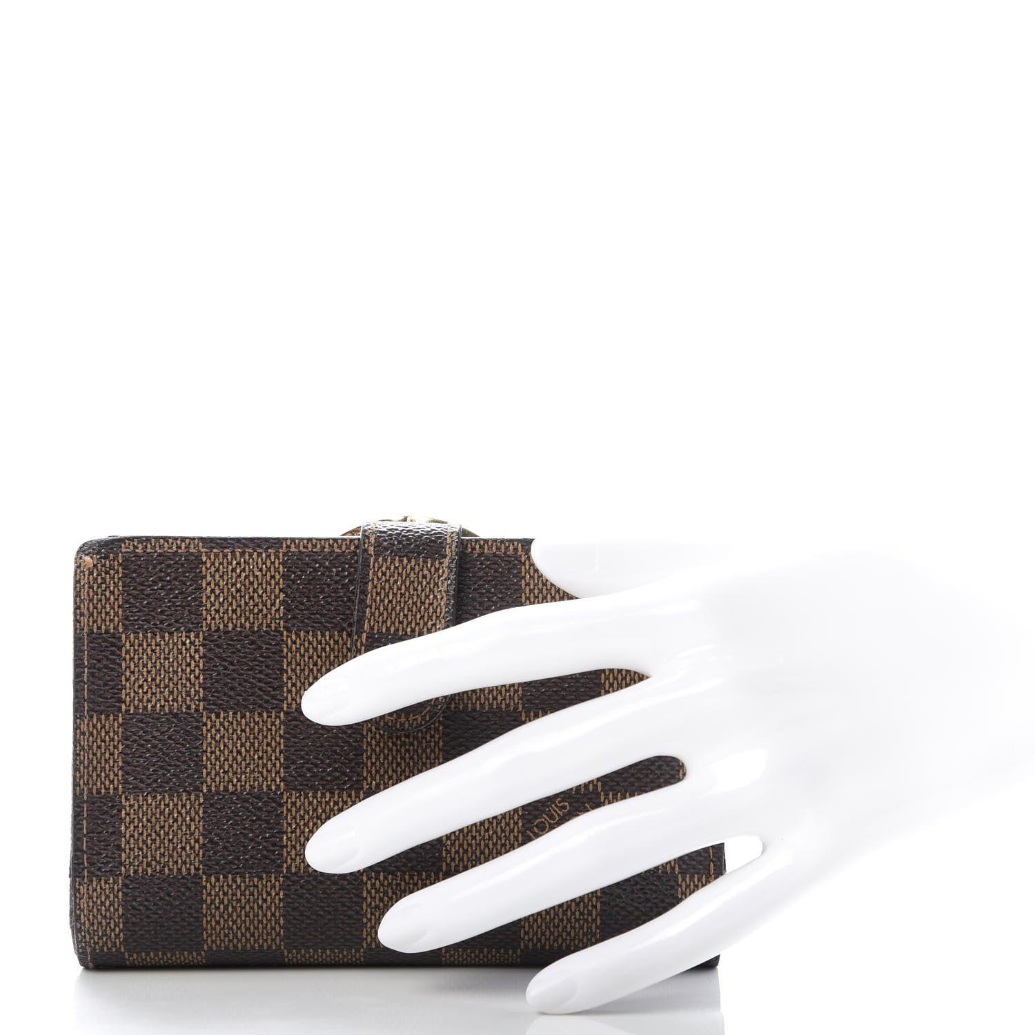Louis Vuitton Damier Ebene French Purse Wallet 2 of 11