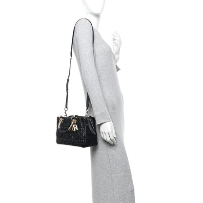 Christian Dior Calfskin Cannage Small The Lady 95.22 Black 2 of 9