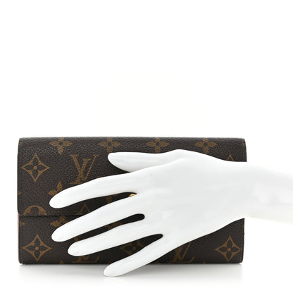 Louis Vuitton Monogram Sarah Wallet 2 of 17