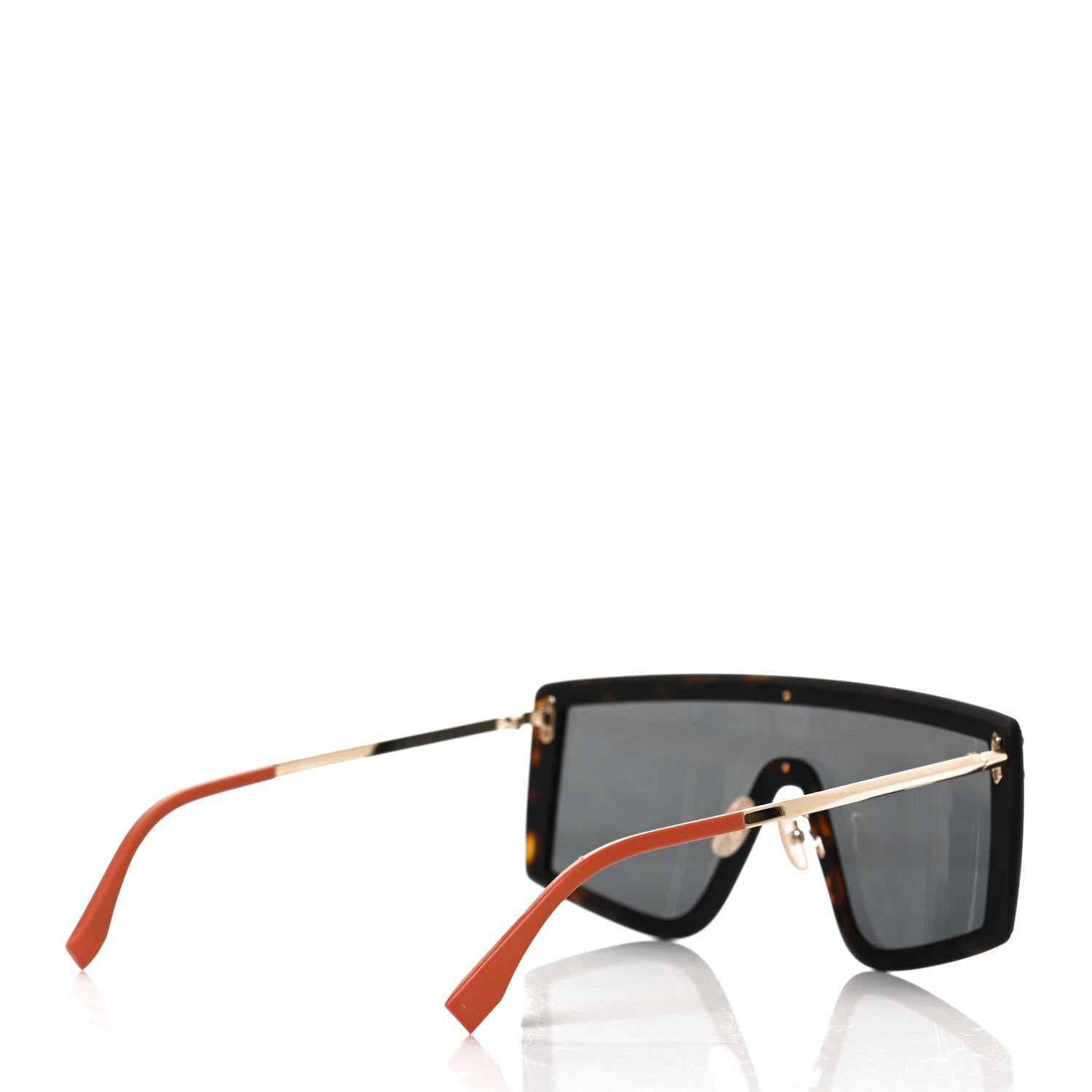 Fendi FF Shield Sunglasses FF M0076/G/S Black 4 of 8