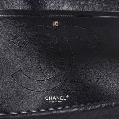Chanel Aged Calfskin Quilted 2.55 Reissue 227 Flap Dark Navy 7 of 9