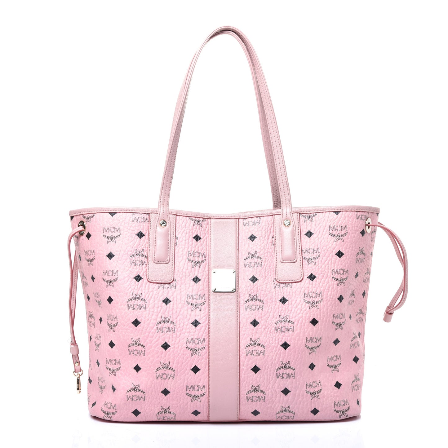 Visetos Medium Liz Reversible Shopper Tote Soft Pink