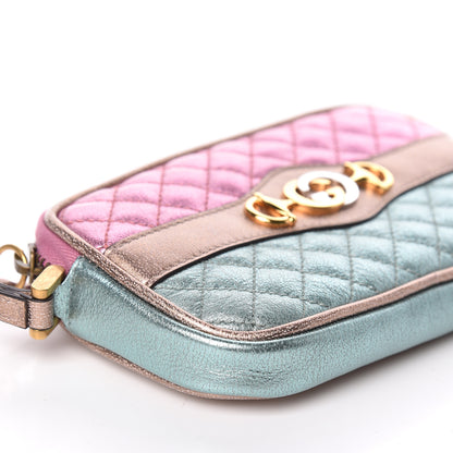 Gucci Laminated Nappa Trapuntata Zumi iPhone Case Rosa Lago Rame 8 of 10