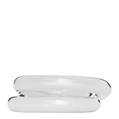 Hermes Sterling Silver MM Vertige Ring 55 7.25 3 of 4