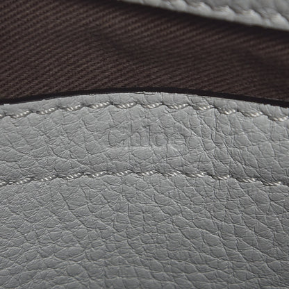 Chloe Calfskin Mini Marcie Round Crossbody Bag Airy Grey 6 of 8