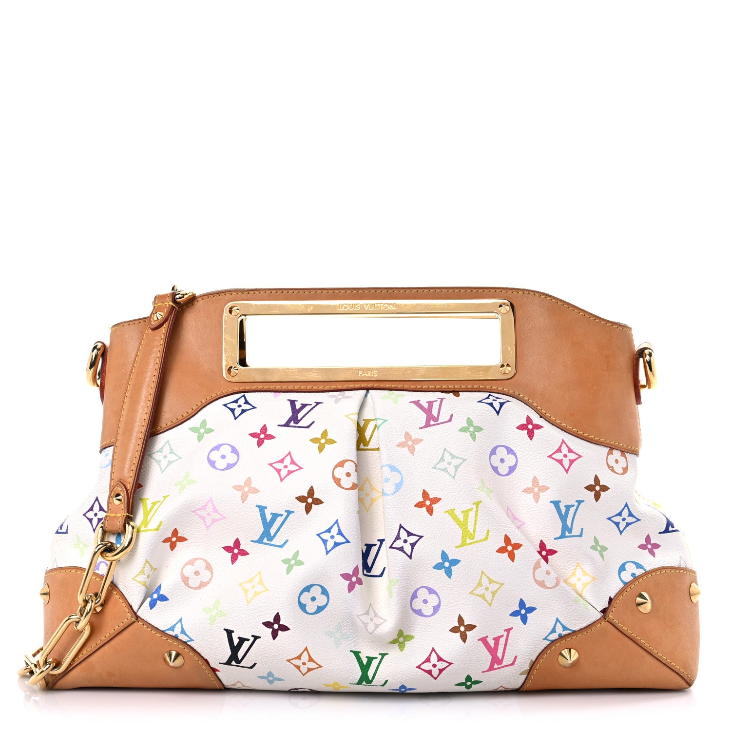 Louis Vuitton Monogram Multicolor Judy GM White 1 of 24