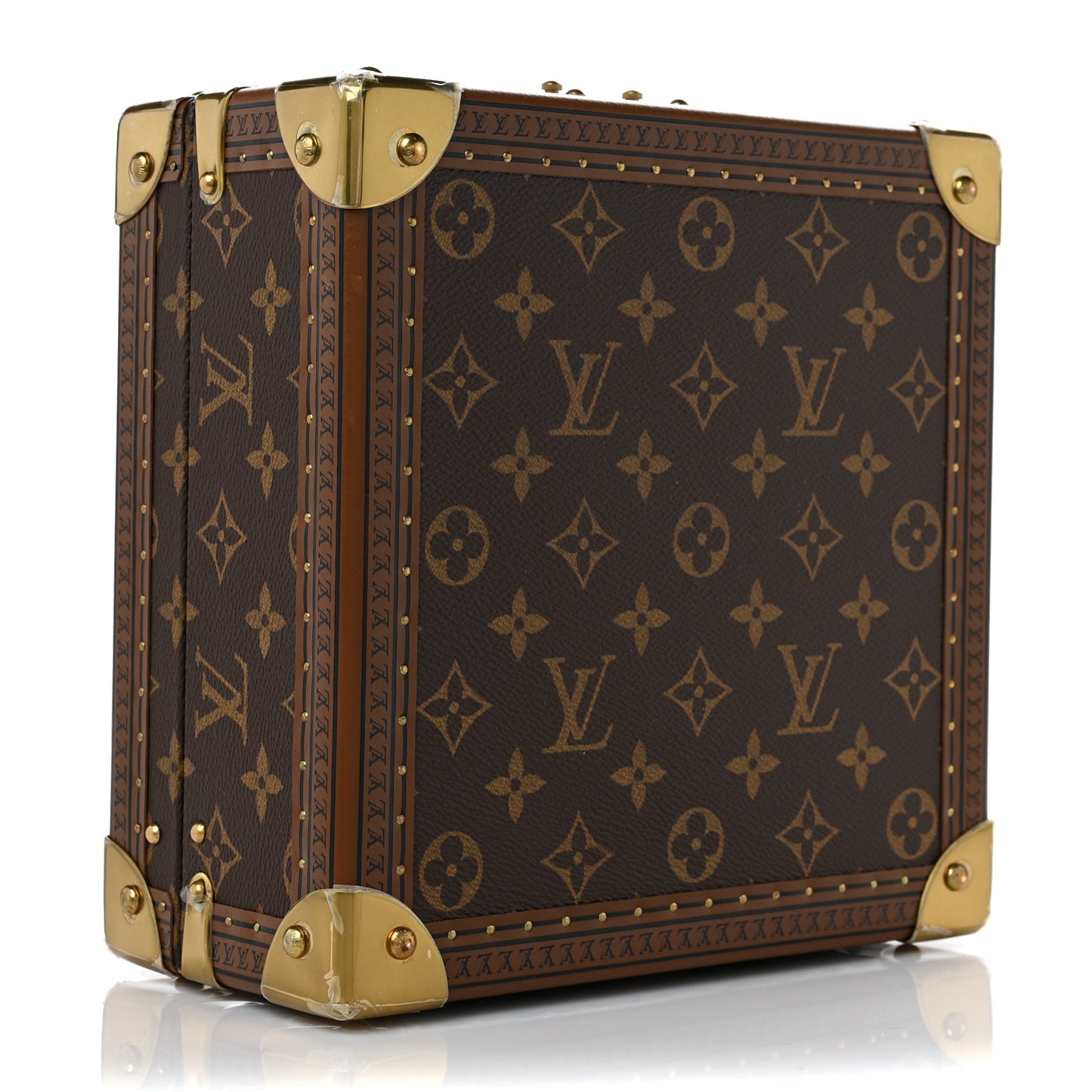 Monogram Jewelry Box Red