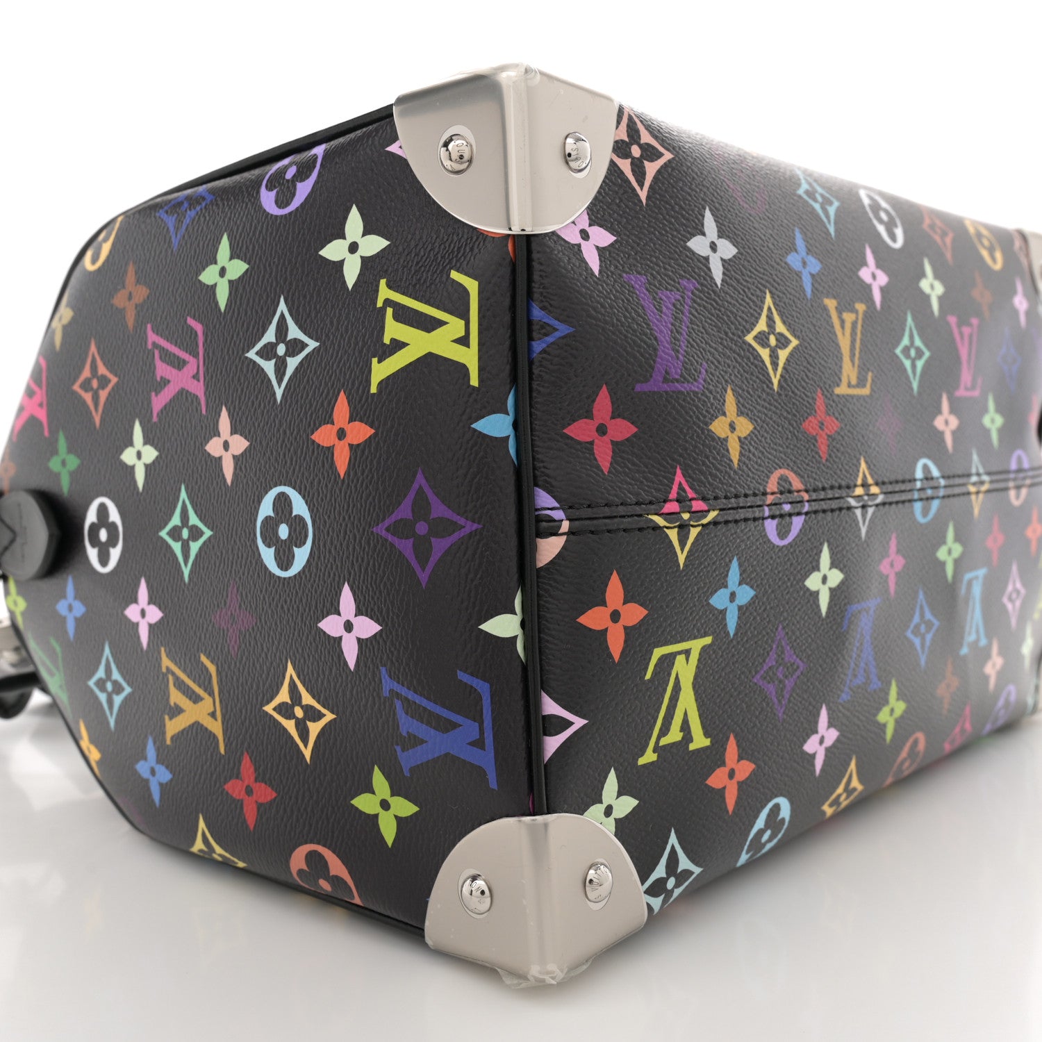 Louis Vuitton LV X TM Monogram Multicolor Speedy Soft 30 Black 8 of 10