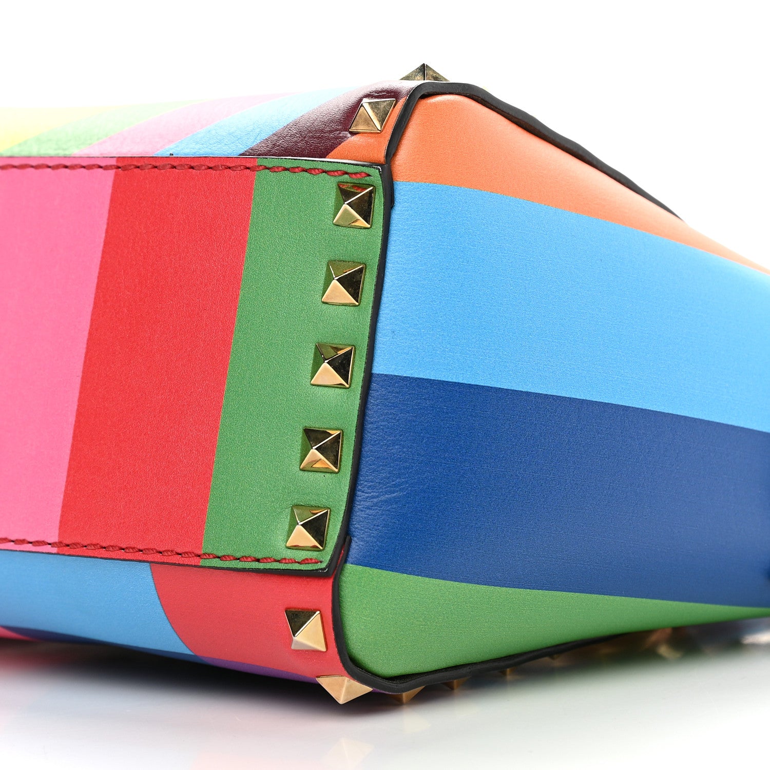 Valentino Garavani Vitello 1973 Mini Rockstud Tote Multicolor 8 of 8