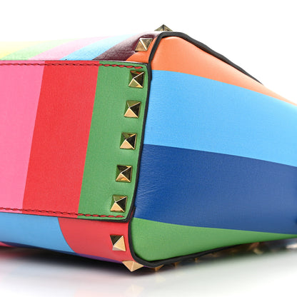 Valentino Garavani Vitello 1973 Mini Rockstud Tote Multicolor 8 of 8