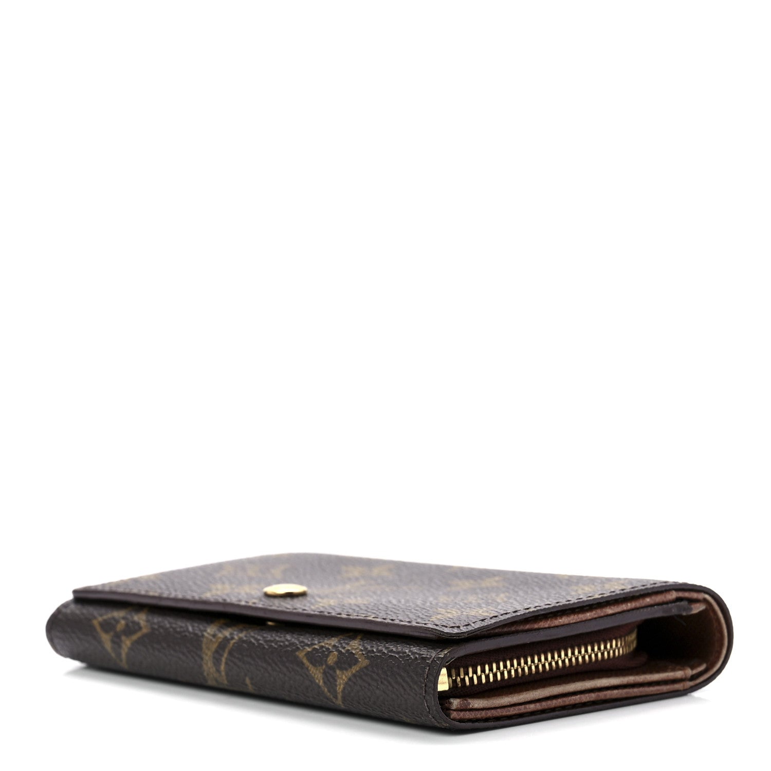 Louis Vuitton Monogram Porte-Monnaie Tresor Wallet 6 of 10