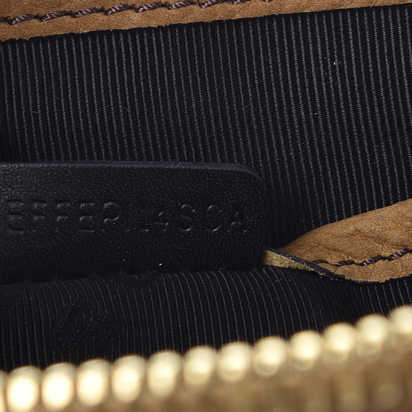 Prorsum Grainy Nubuck Alma Dog Clutch Brown
