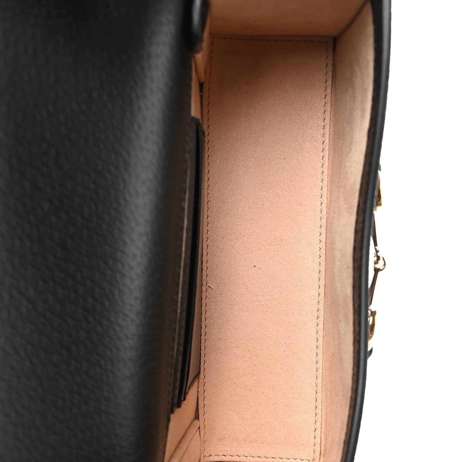 Gucci Calfskin Horsebit 1955 Shoulder Bag Black 4 of 10