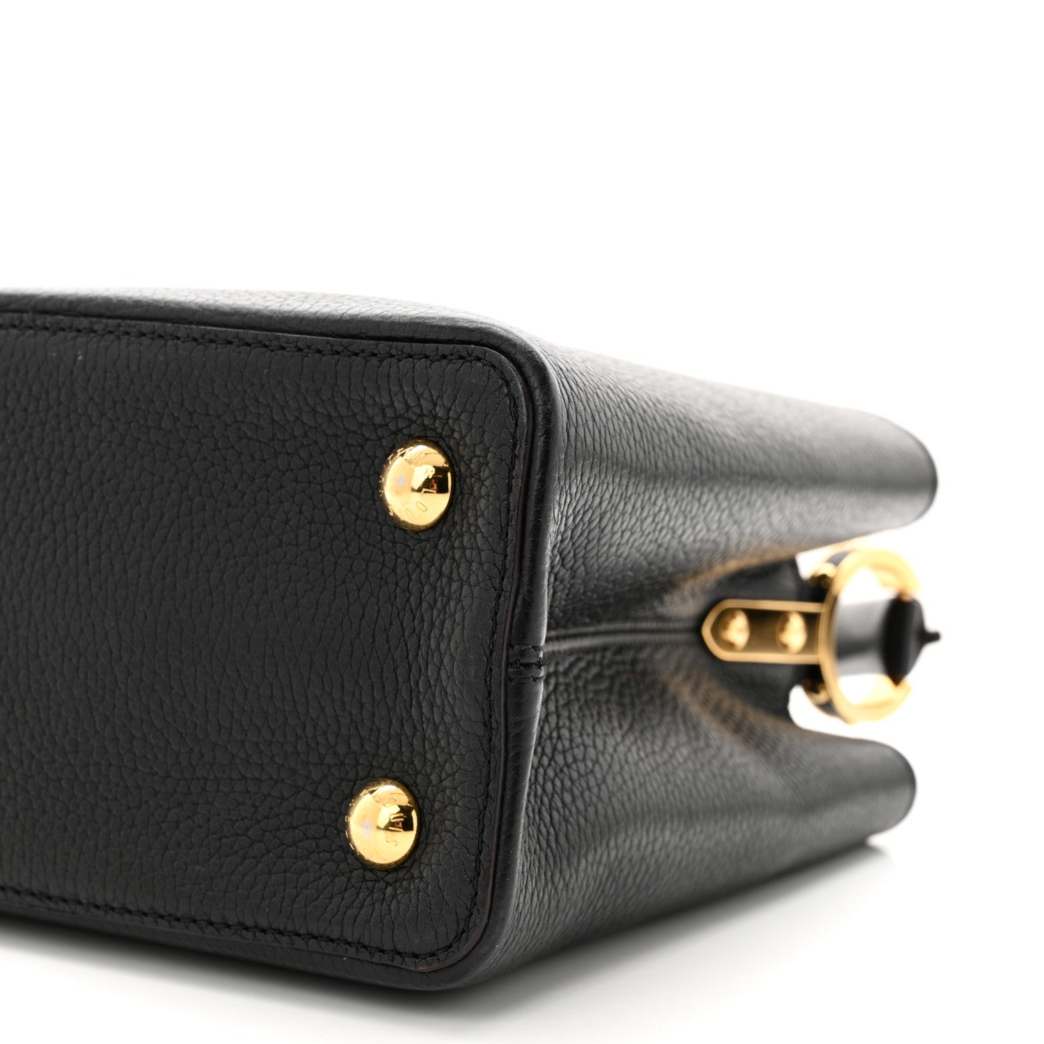 Louis Vuitton Taurillon Capucines PM Black 9 of 11