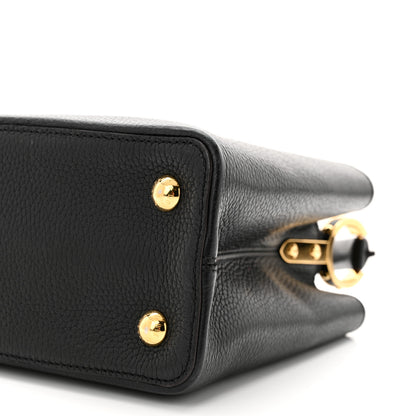 Louis Vuitton Taurillon Capucines PM Black 9 of 11