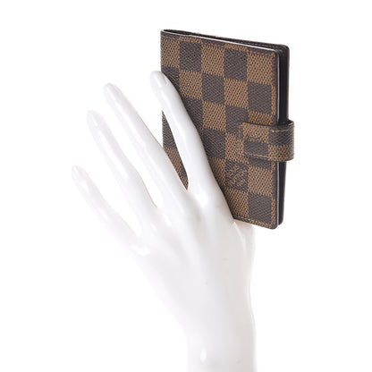 Louis Vuitton Damier Ebene Mini Agenda Cover 2 of 6