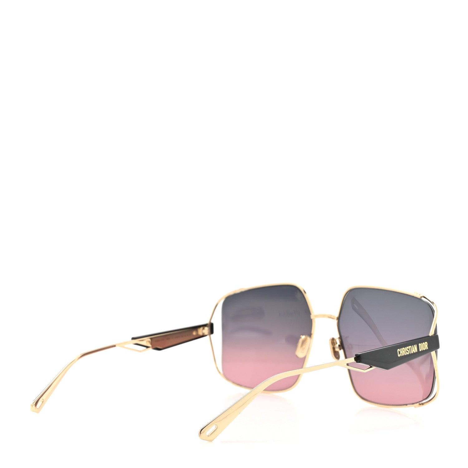 Christian Dior Metal ArchiDior S1U Sunglasses Gold 4 of 8