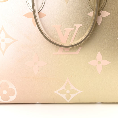 Louis Vuitton Monogram Giant Spring In The City OnTheGo MM Sunset Kaki 10 of 13