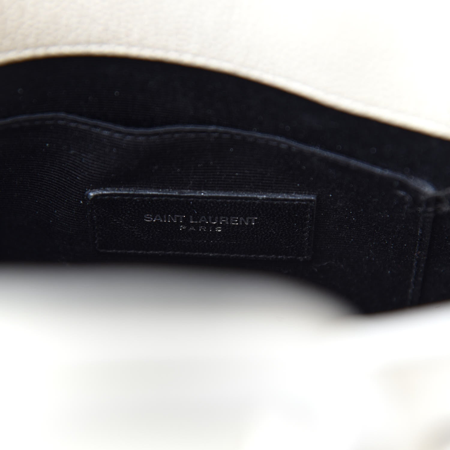 Saint Laurent Grained Calfskin Nano Sac de Jour Dove White 8 of 9