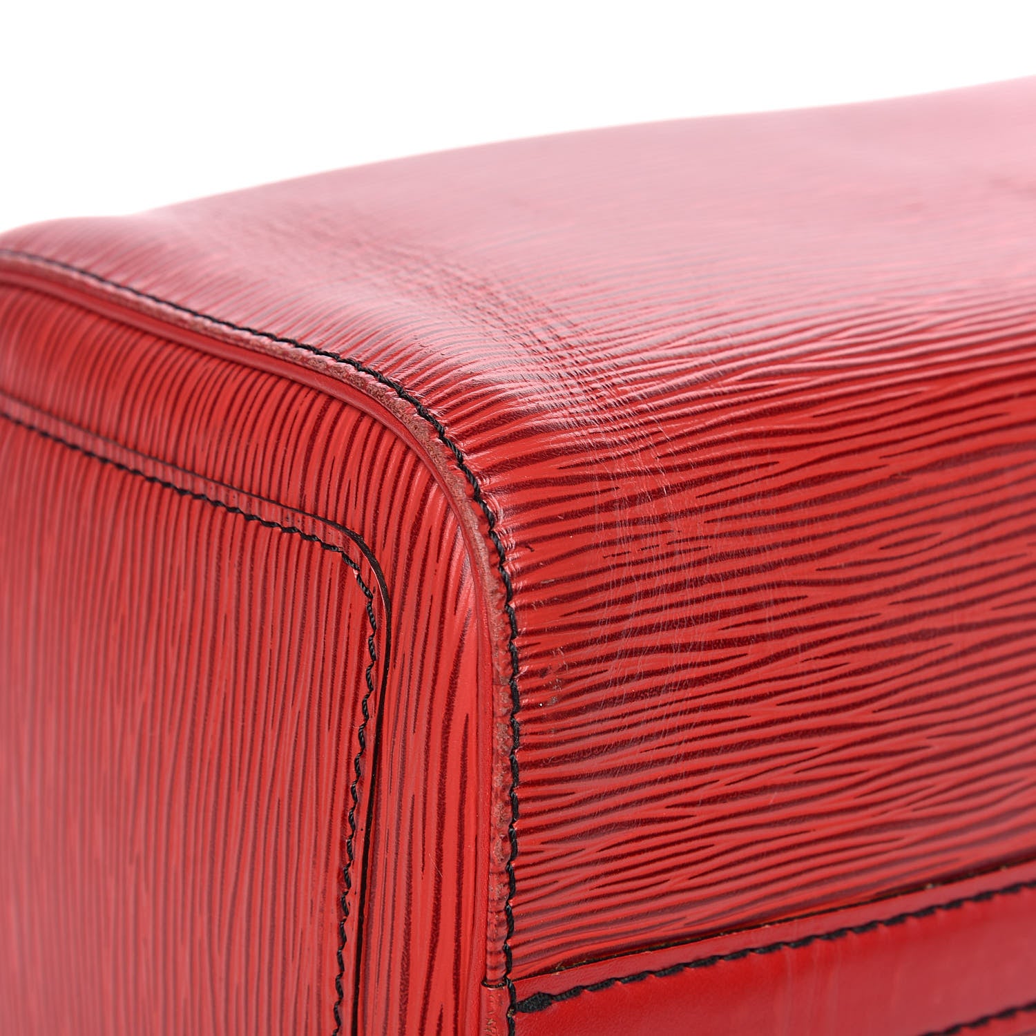 Louis Vuitton Epi Speedy 25 Castillan Red 19 of 23