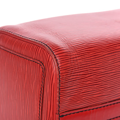 Louis Vuitton Epi Speedy 25 Castillan Red 19 of 23