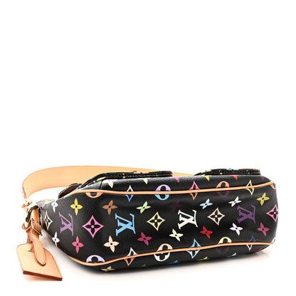 Louis Vuitton Monogram Multicolor Lodge PM Black 4 of 9