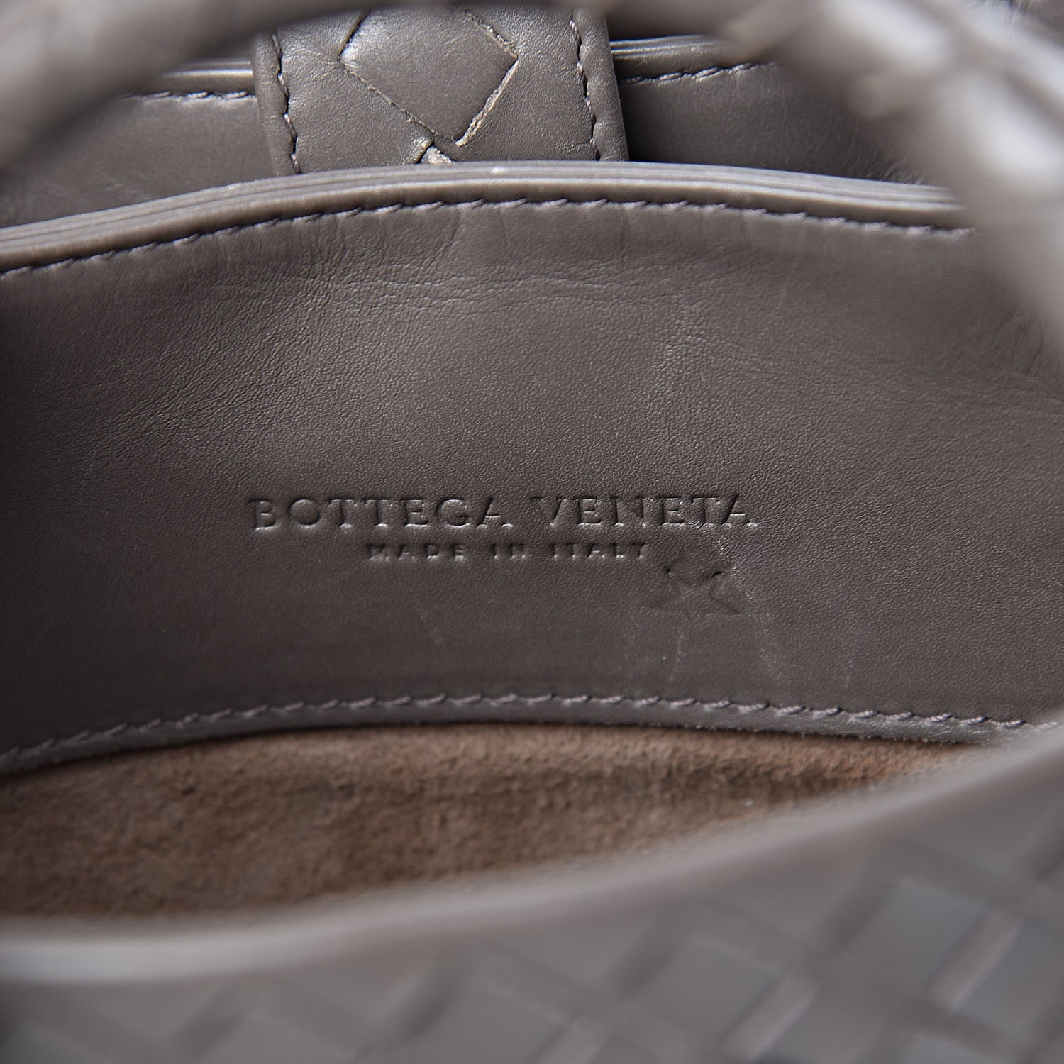 Bottega Veneta Nappa Intrecciato Baby Roma Tote New Steel 6 of 16
