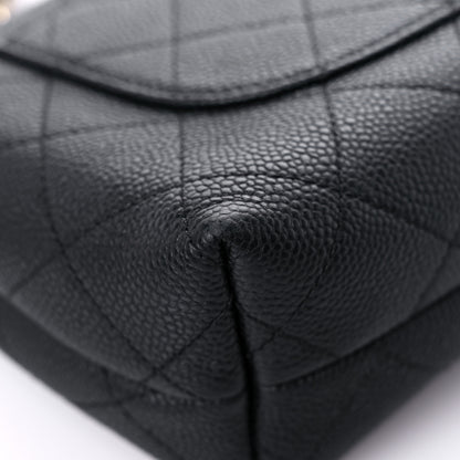 Chanel Caviar Quilted Small City Walk Flap Black 10 of 14