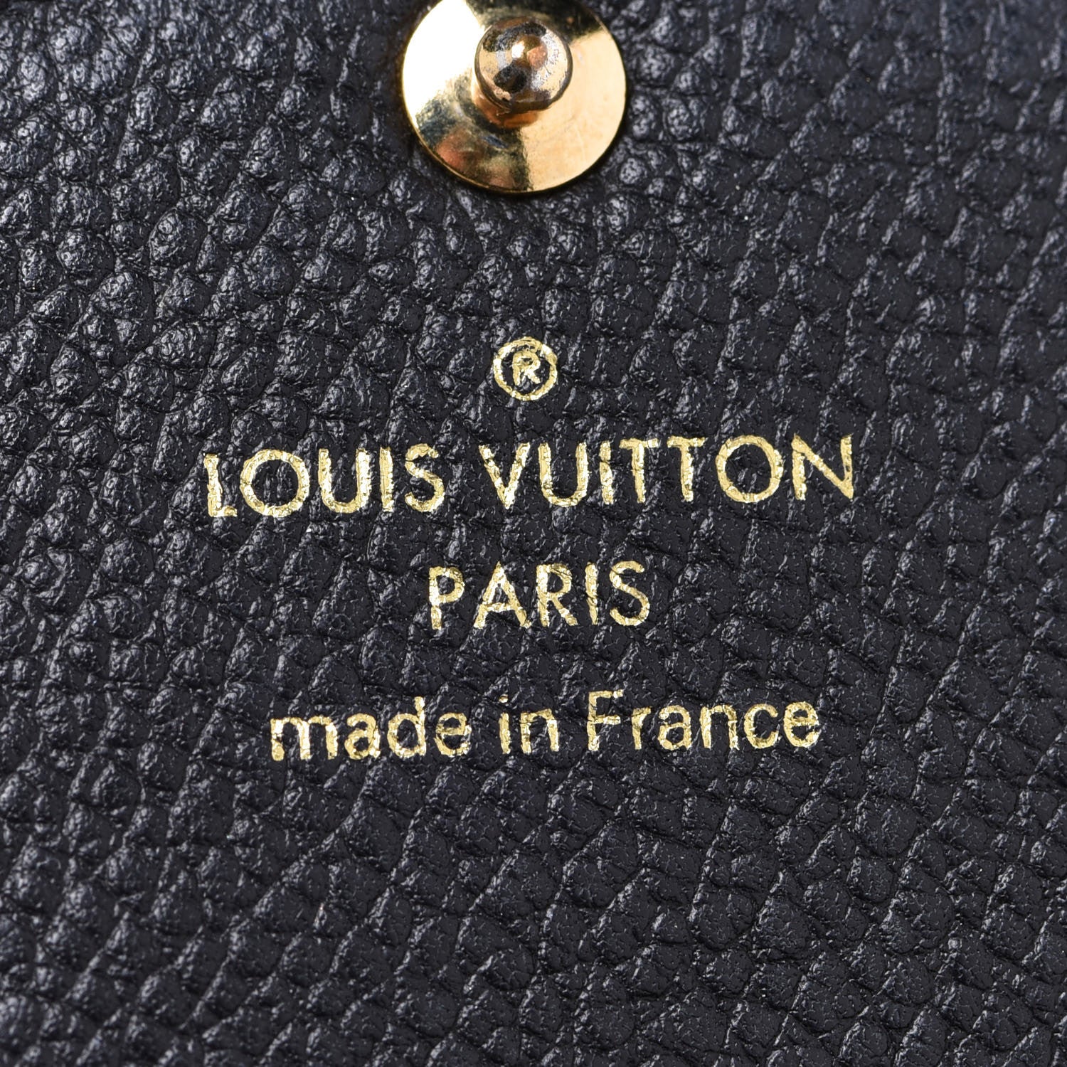 Louis Vuitton Empreinte Key Pouch Black 6 of 9