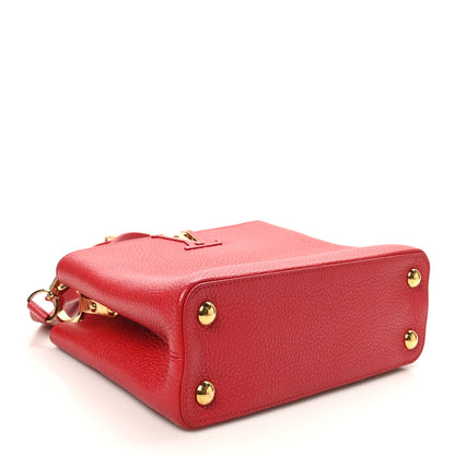 Louis Vuitton Taurillon Capucines BB Scarlet Red 4 of 9