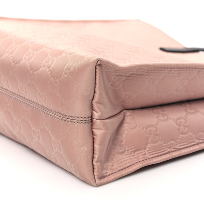 Gucci Nylon Guccissima Tote Pink 10 of 11