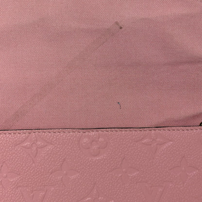 Louis Vuitton Empreinte Pochette Felicie Chain Wallet Rose Poudre 10 of 10