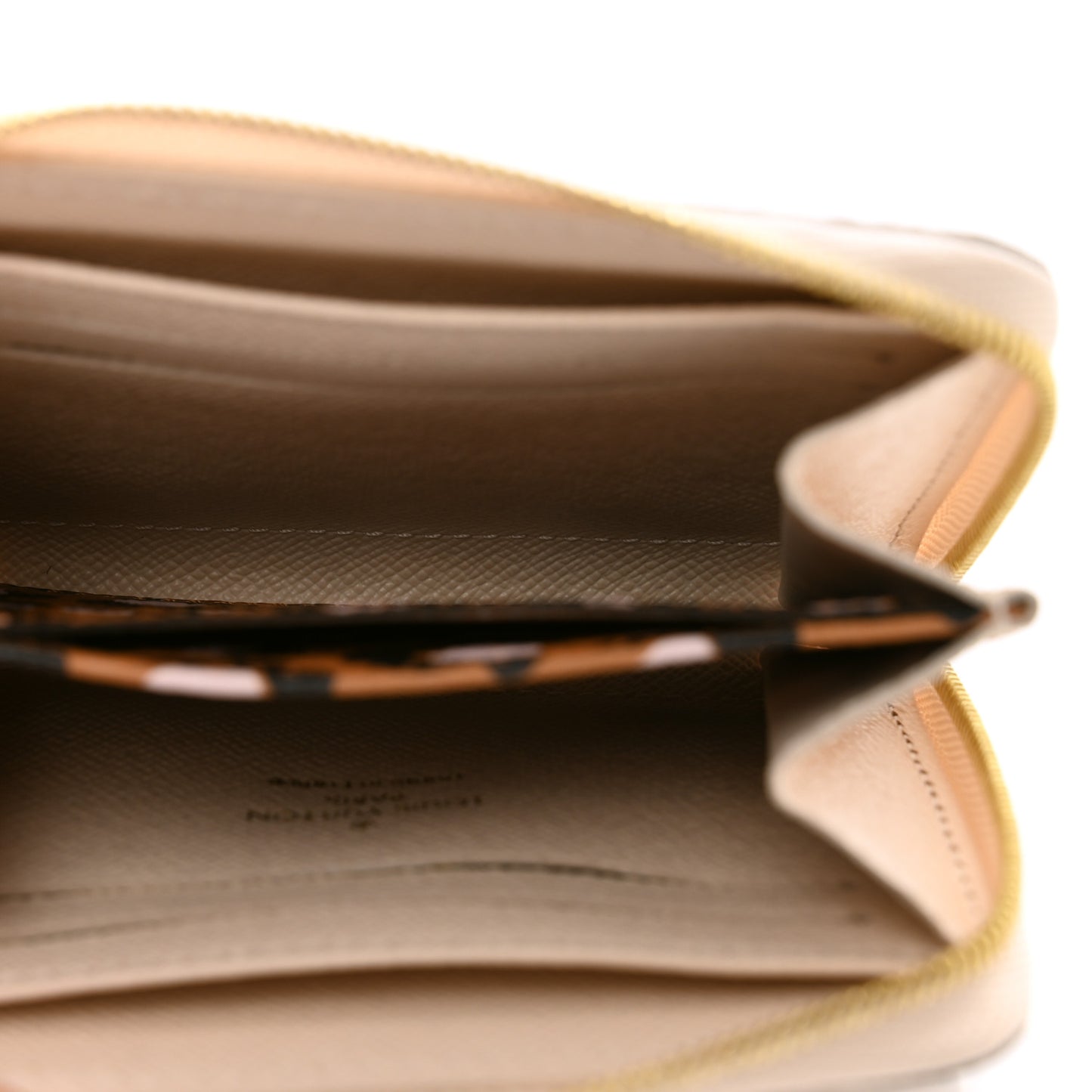 Monogram Giant Wild At Heart Zippy Coin Purse Creme