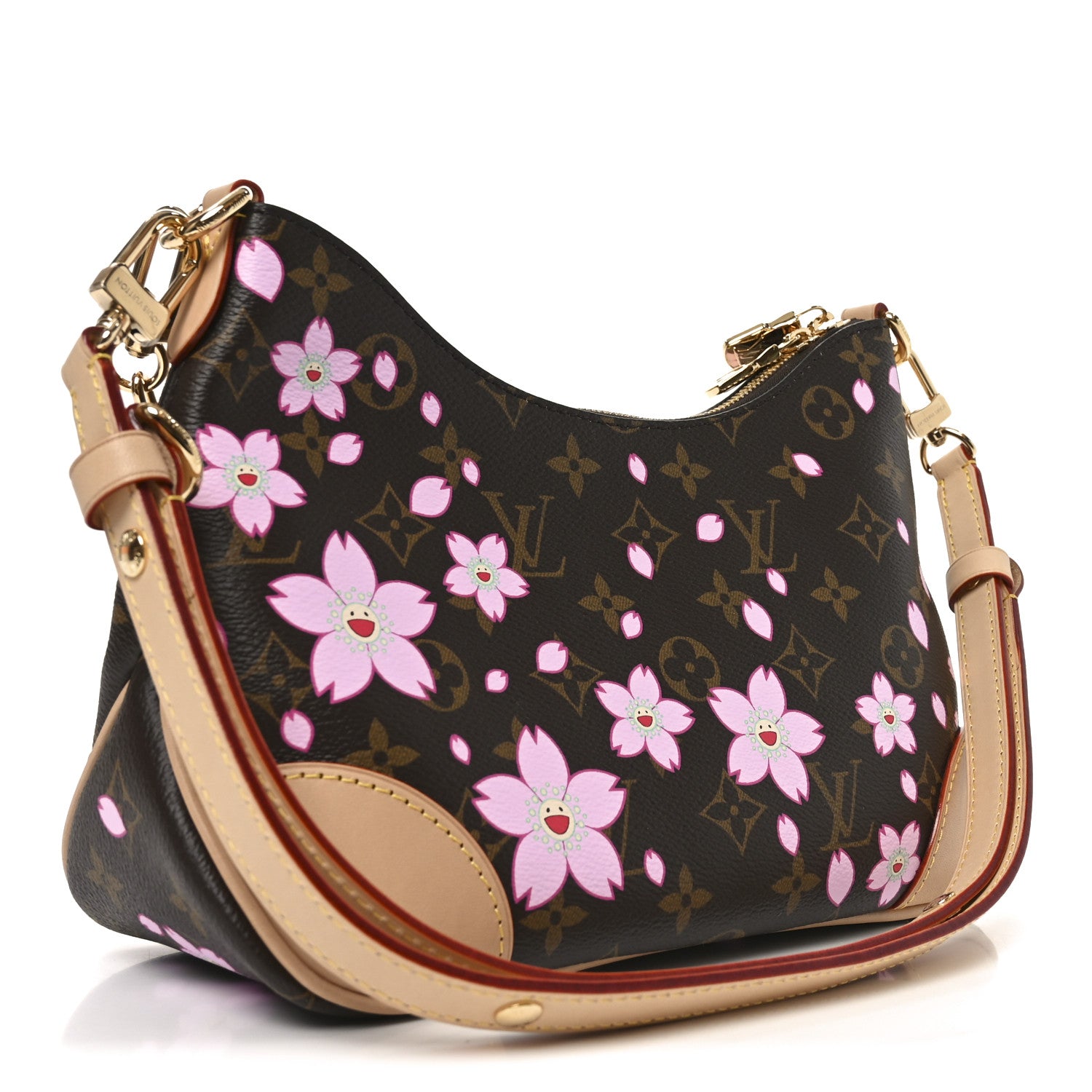 Louis Vuitton LV x TM Monogram Chery Blossom Boulogne Sakura Brown 3 of 9