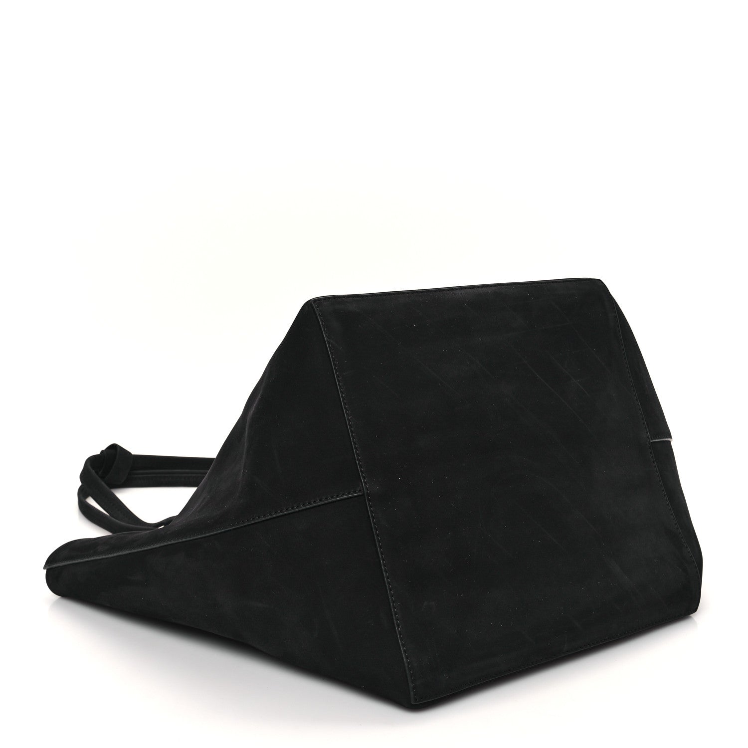 The Row Suede Park Tote Three Black 5 of 10