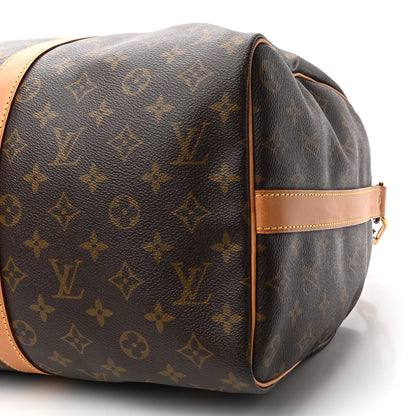Louis Vuitton Monogram Keepall Bandouliere 45 9 of 13