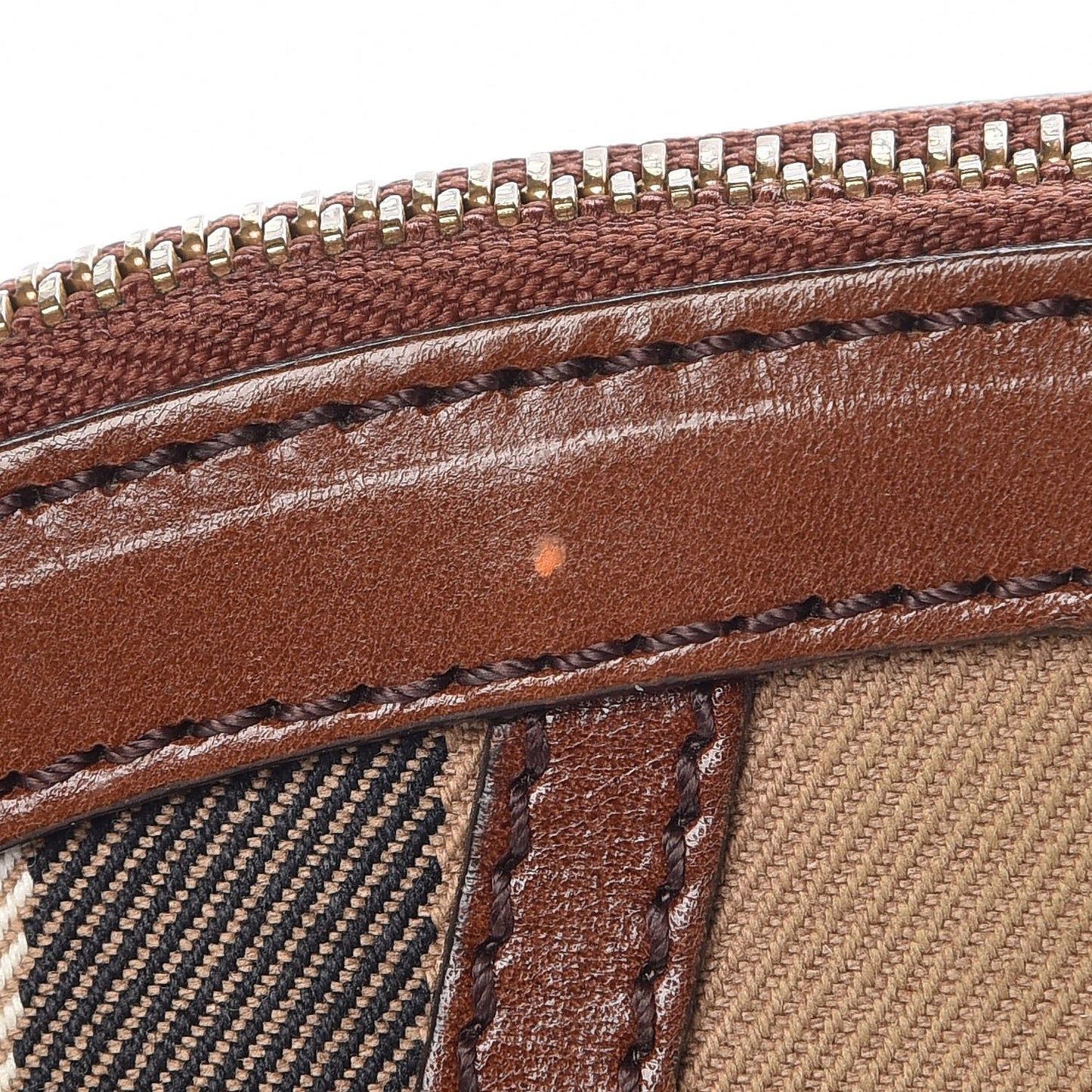 House Check Mini Orchard Crossbody Tan