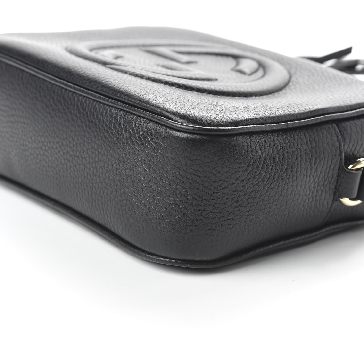 Gucci Pebbled Calfskin Small Soho Disco Bag Black 7 of 10
