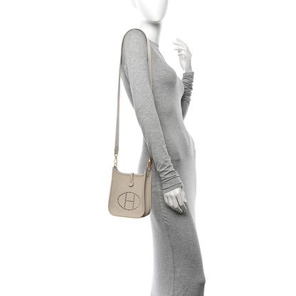 Hermes Taurillon Clemence Amazone Evelyne TPM Beton 2 of 10