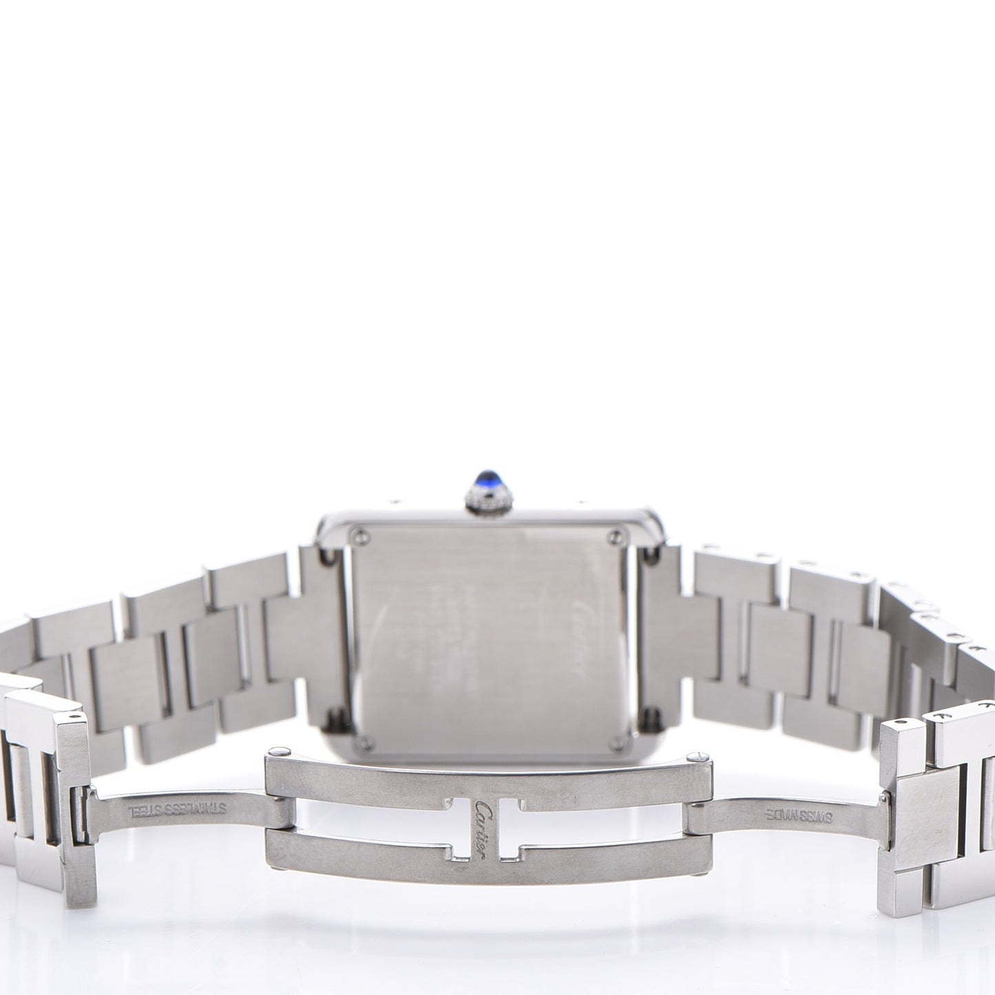 Stainless Steel 24mm Tank Solo Quartz Watch