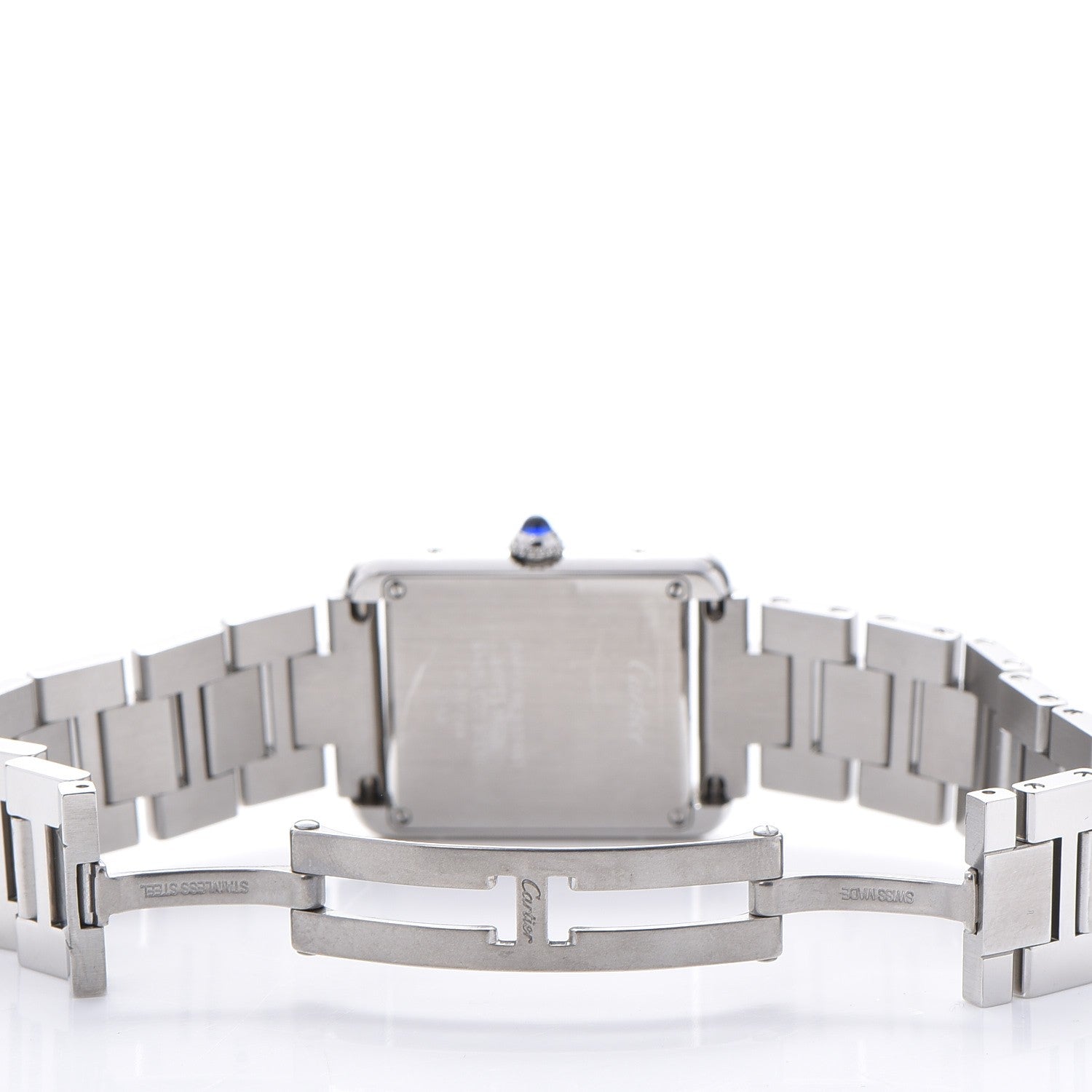 Cartier Stainless Steel 24mm Tank Solo Quartz Watch 7 of 10