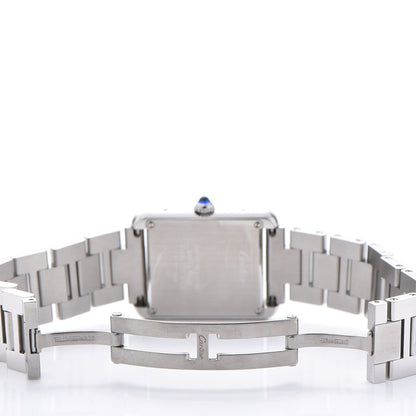 Cartier Stainless Steel 24mm Tank Solo Quartz Watch 7 of 10