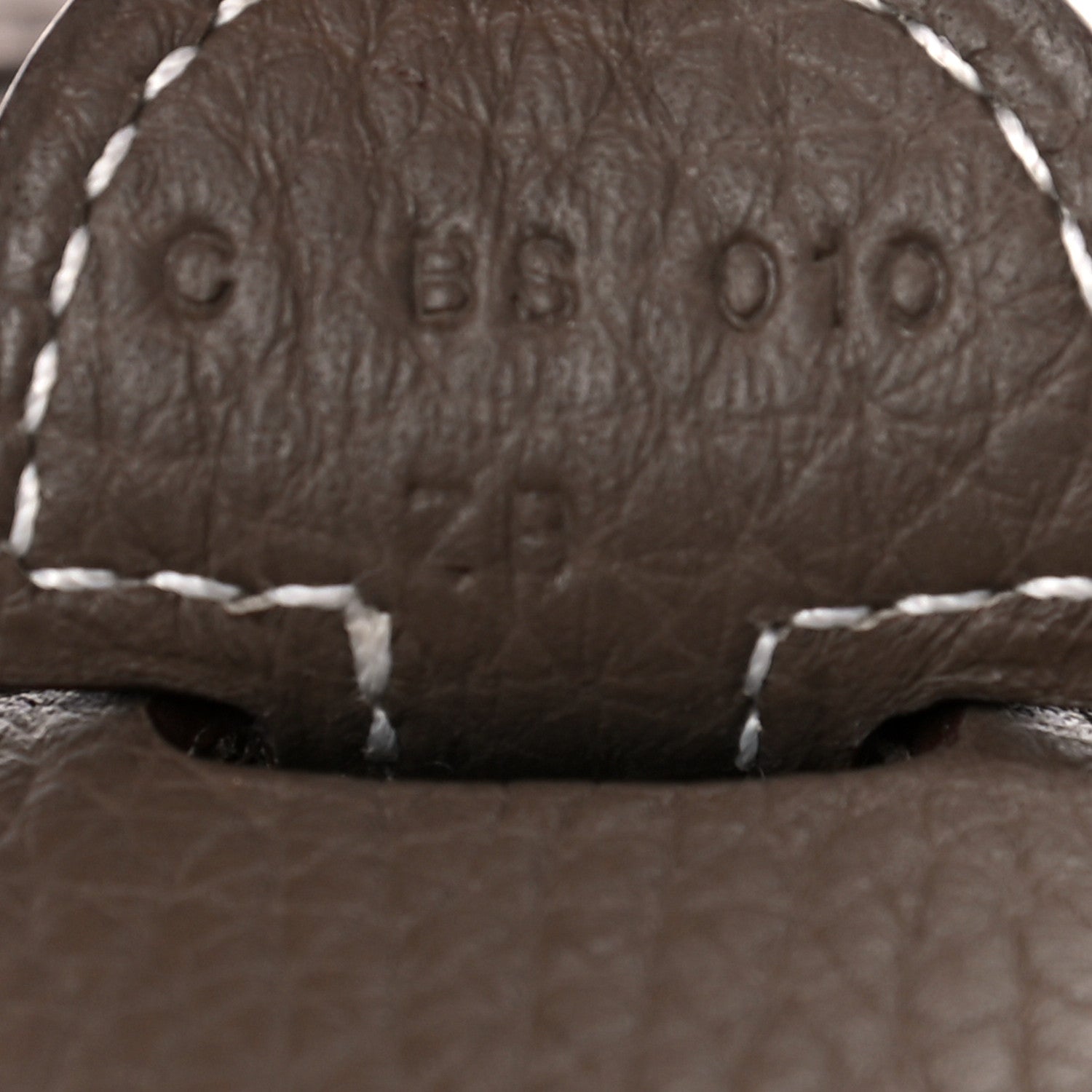 Hermes Taurillon Clemence Evelyne III PM Etoupe 7 of 11