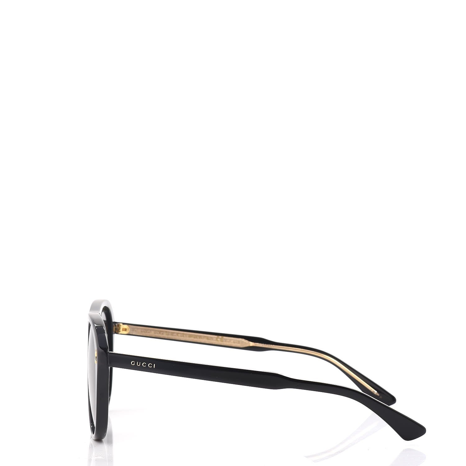 Gucci Aviator Sunglasses GG0128S Black 3 of 9