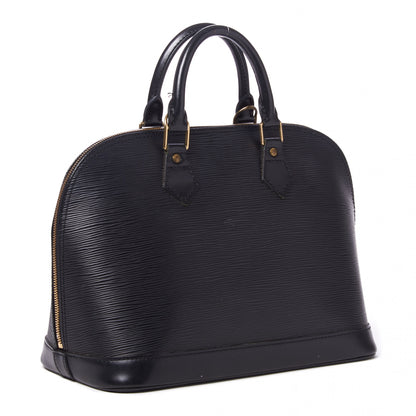 Louis Vuitton Epi Alma PM Black 2 of 12