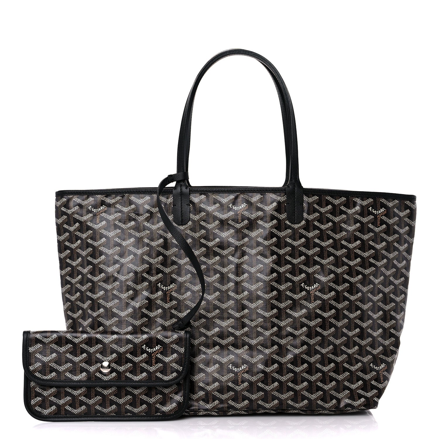 Goyard Goyardine Saint Louis PM Black 1 of 9