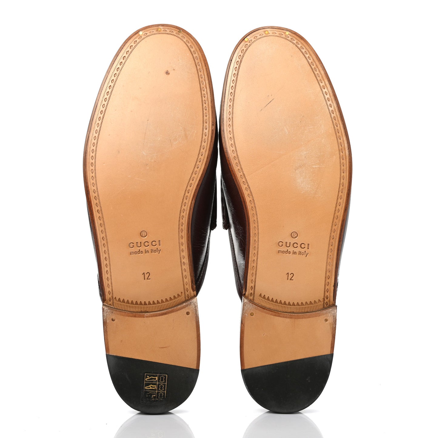 Goatskin Mens Horsebit Slippers 12 Light Brown