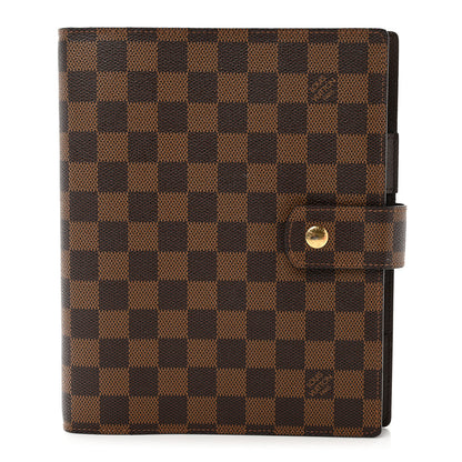 Louis Vuitton Damier Ebene Large Ring Agenda Cover 1 of 7