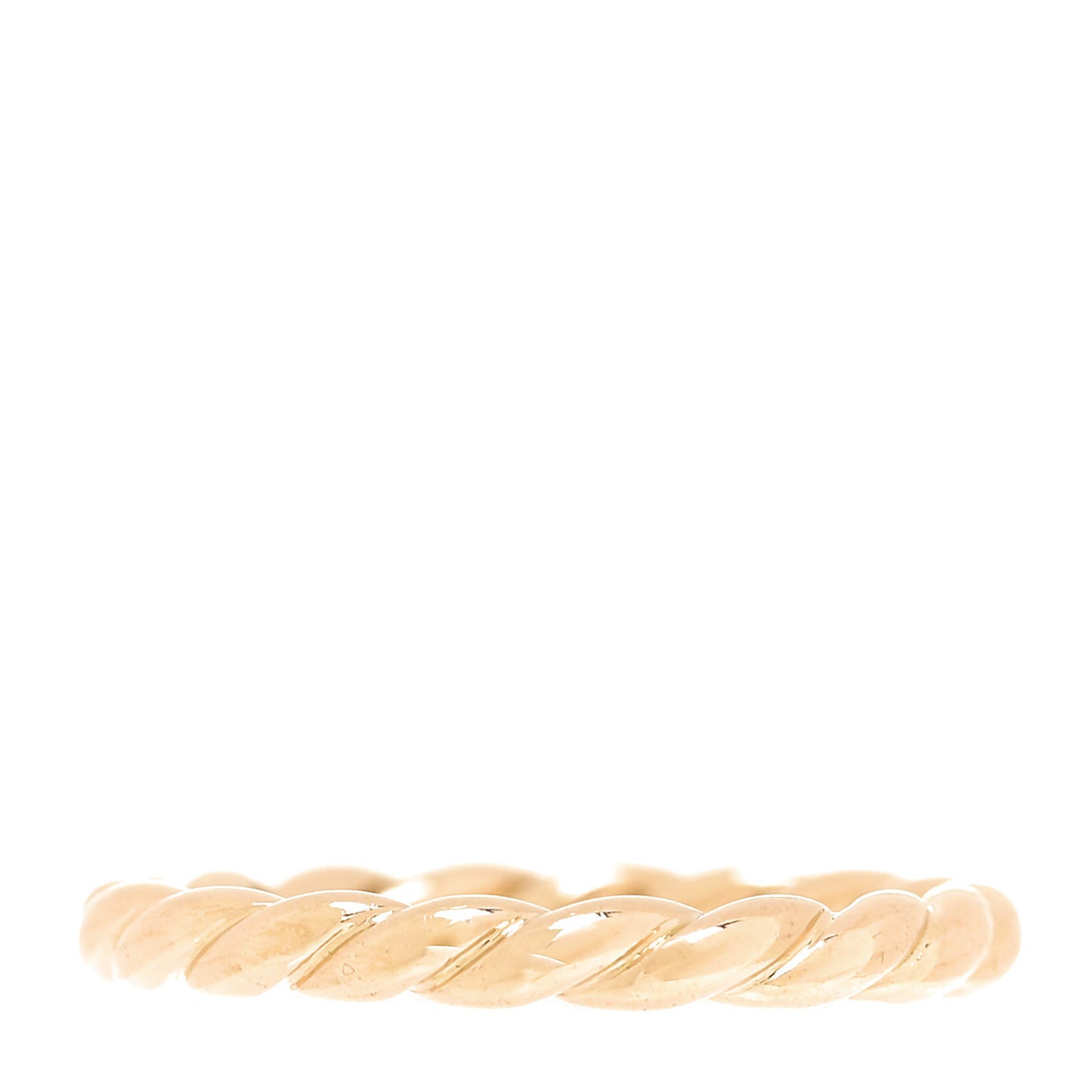 18K Yellow Gold 2.7mm Petite Paveflex Ring 54 7