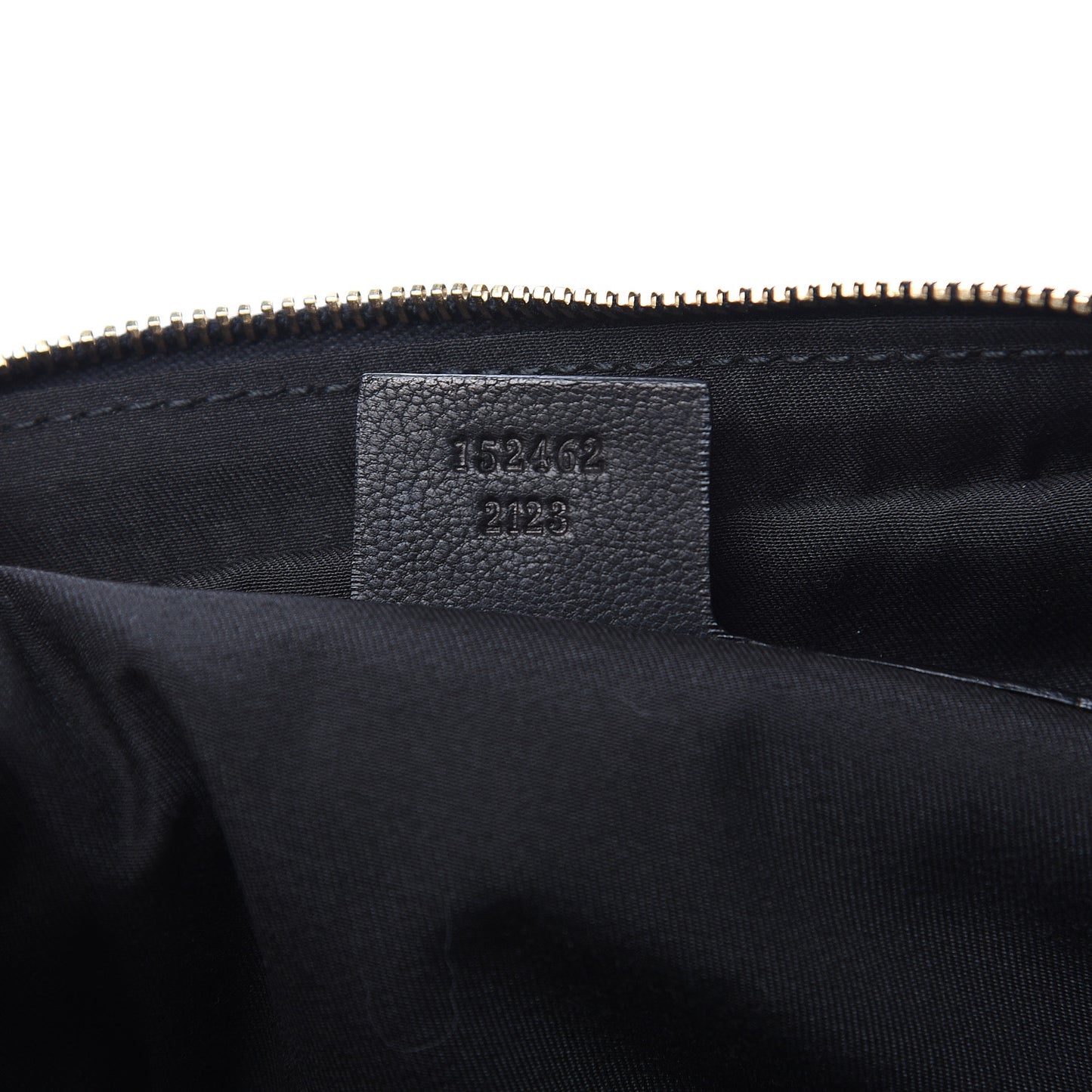 Pebbled Calfskin Chain Web Shoulder Bag Black